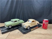 2 1:18 Scale Diecast Models