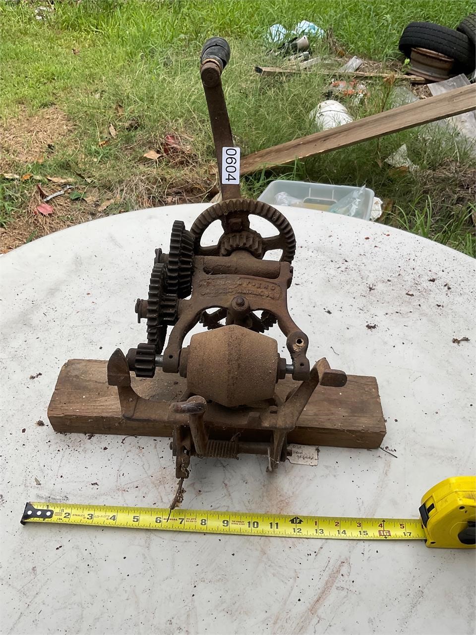 Vintage Hand Grinder wooden handle