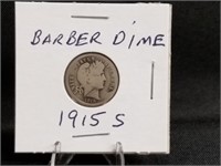 1915S Barber Dime