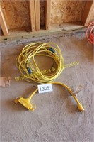 16/3 Extension Cord 50' & 12/3 Adapter Cord