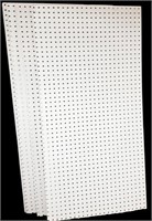 3/16 White Pegboard Sheets