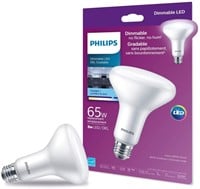 TESTED - PHILIPS LED 65W BR30 Daylight Indoor