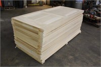 (22) 36"x80" Poplar Doors, 2-Panel