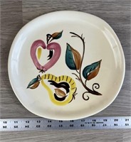 Hand Painted Unusual Round Platter (RARE)