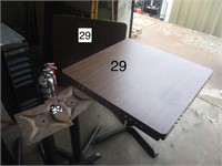 (4) TABLES 3' X 3' FOLD OUT TO 5' ROUND