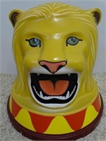 CIRCUS WORLD LION RECEPTACLE LID