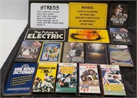 Assortment of Training DVD, Plaques, License