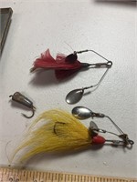Shannon 2 1/2 lures with metal box