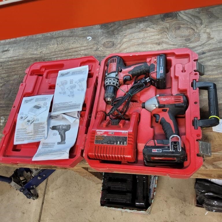 T1 5Pc 1/4 driver Drill Milwaukee 18 V