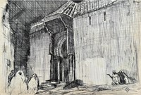 Drawing on paper ,henry ossawa tanner