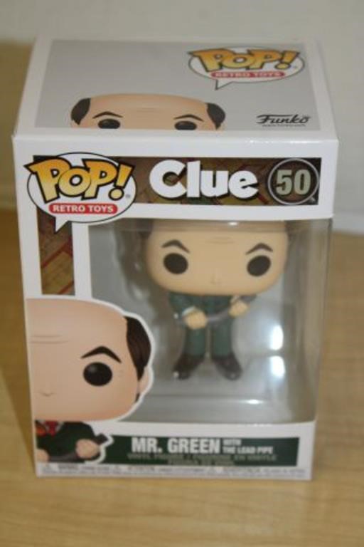 FUNKO POP CLUE "MR. GREEN" #50