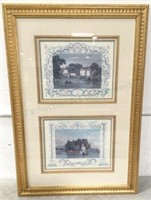 Framed And Matted William Tombleson -