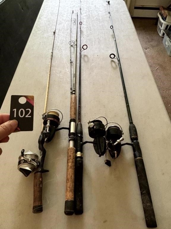 Fishing Rods with Garcia Mitchell Reels