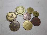 (8) Misc Gaming Tokens