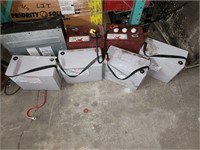 7qty LITHION ION BATTERY BATTERIES
