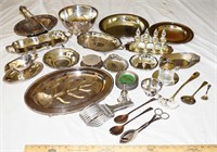 LOT - VINTAGE SILVERPLATE