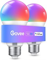 Govee WiFi RGBWW Light Bulbs, 2 Pack
