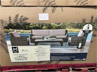 4 pc Extra large outdoor seating set 2 boxes