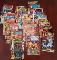 Vintage DC marvel comics, X-Men, Thor and more