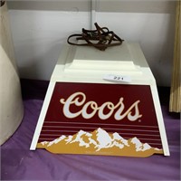 Vintage Coors table light