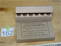Wood Cartridge Holder