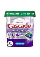 New Cascade Platinum Dishwasher Detergent