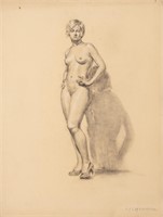 AF Catrambone Female Nude Study