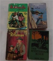 4 Vintage Hardback Books- Huck Finn