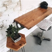 Industrial Rustic Wall-mounted Table  Dining Table