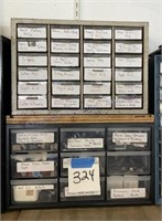 Parts bin with content