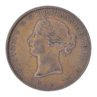 Canada NS-5A1 Victoria Mayflower 1856 1/2 Penny To