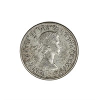 1960 Canada Fifty Cents Elizabeth II Silver Coin