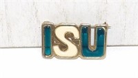 ISU Indiana State University Enameled Pin