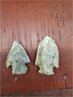 Missouri Projectile Point pair/ artifacts