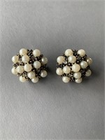 Pearle Satin Set of Earrings