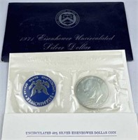 1971 Silver Dollar, Eisenhower 'Ike' Uncirculated