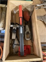 assorted tools and clamp