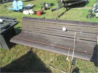 1841) Wood 6' bench