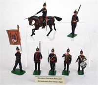 BRITAINS SEVEN PIECE SOLDIER SET