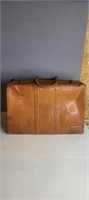 VINTAGE MCBRINE LEATHER LUGAGE