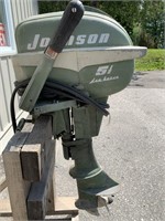 Vintage Johnson Outboard Motor