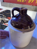 Brown & white jug