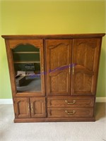 Wooden Entertainment Center