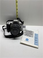 MINOLTA 404SI MAXUM ST SI CAMERA WITH STRAP AND