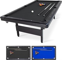 GoSports  Full 8 ft Billiards Portable Pool Table