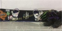 Burton Snowboard and Boots Size 13