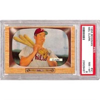 1955 Bowman Mel Clark Psa 8