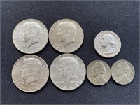 Group of Mixed US Silver Coins