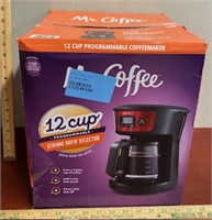 12 Cup Mr.Coffee Machine-New/Unused