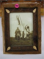 Native American Picture w/ Frame